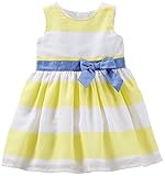 Carter's Baby Girls' Crepe Striped Dress