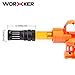 Worker Aluminum Alloy Front Tube Decorative Cap with Screw Thread for nerf blasters - Style 4