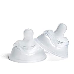 Herobility Double Anti-Colic Silicone Nipples, Baby