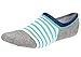 Spikerking Mens New Sports No Show Deodorant Socks 5 Pack Crew Socks(Size:6-11) (One Size, 5 Pack-5 Color)