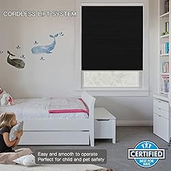 Moonice Cordless Blackout Cellular Shades, Cellular