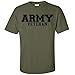 Army Veteran Military Stlye Short Sleeve t-Shirt in Military Green - X-Large