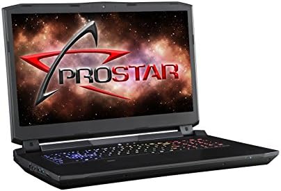 PROSTAR Clevo P775TM1-G 17.3” Full HD 144Hz 72% NTSC Matte Display Gaming Laptop with G-Sync, Intel Core i7-8700K, 16GB 3000Mhz DDR4, GTX 1060, 500GB SSD, Win 10, Wi-Fi+BT, 1-Year Warranty