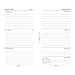 Filofax 2018 Personal/Compact Week to View Lined Refill, Jan 2018- Dec 2018, 6.75 x 3.75 inches (C68418-18)