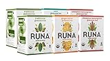RUNA Amazon Guayusa Variety Pack Tea Boxes, 96 Count
