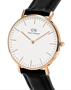 Image of Daniel Wellington Men's 0107DW Classic Sheffield Watch with Black Band