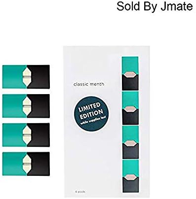 Multiple Choice 4 Pcs A Pack Compatible Pods For J-U-U-L (Classic Menthol)