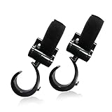Stroller Hooks Organizer Buggy Clips for Diaper Bag by NimNik Baby 2 Pack