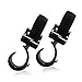 Stroller Hooks Organizer Buggy Clips for Diaper Bag by NimNik Baby 2 Pack