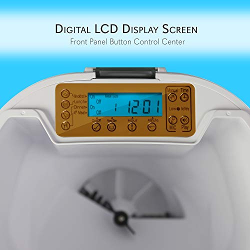 serenelife automatic pet feeder