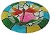 Alpine Glow In The Dark Glass Dragonfly Birdbath, 18