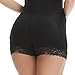 SJINC Women's Full Body Shaper Underbust Post Surgery Firm Control Shapewear Bodysuit,Black,Tag size L=US size XL