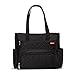 SoHo Williamsburg Diaper Bag Large Tote (One Size, Black)