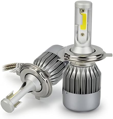 Oguan 30w H4 Hi/Lo LED Headlight Kit Bulbs COB Chip 3200lm HB2 9003 High Low LED Car Headlight Lamps Conversion Kit 12v Replace for Halogen or HID Bulbs