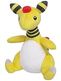 Sanei Pokemon All Star Collection Ampharos Stuffed Plush Toy, 8