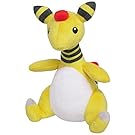 Sanei Pokemon All Star Collection Ampharos Stuffed Plush Toy, 8"