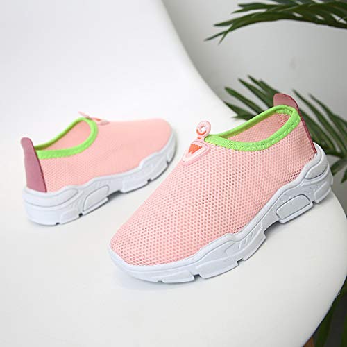 Tantisy ♣↭♣ Unisex Mesh Quick Dry Aqua Water Shoes Lightweight Athletic Sports Comfy Running Shoes for Little Boys/Girls - Thumbnail 3