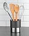 Belwares Spoon Rests for Kitchen - Stainless Steel Spoon Dock for Utensils - Cup Hangs on Saucepans, Pots for Preparing, Serving Food Without a Mess - Use as a Measuring Cup, Mix, Pouring (Gray)