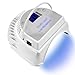 MINI LOP 64W Rechargeable Pro LED Gel Nail UV Light UV LED Nail Lamp Cordless Led Light for Nails(White)