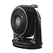 IRIS USA Large WOOZOO Oscillating Vortex Desk Fan with 3 Speed Settings and 6 Tilting Head Settings, Quiet and Compact Tabletop Air Circulator Fan with 74 Ft Max Air Distance, Black