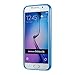 Technext020 Galaxy S6 Blue Silicone Case - Slim Fit Protective Back Cover