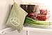 200g Jalousie Air Purifying Activated Bamboo Charcoal Bag Odor Removal Hook Included for Hanging (Green)