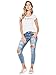G by Guess Women's Ashlee Sequin Angel Wing Tee