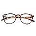 Blue Light Blocking Glasses,Vintage Nails Round Minimize Digital Headache Anti Eyestrain (Tortoise)