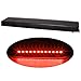 High Mount LED Third 3rd Brake Light, Rear Roof Center Mount Stop Tail Lamp for Ford Mustang 1999-2004, Smoke Lens