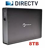 DVRdaddy 8TB External DVR Hard Drive Expander For DirecTV HR34, HR44, and HR54 Genie DVR. +8,000 Hours Recording Capacity!