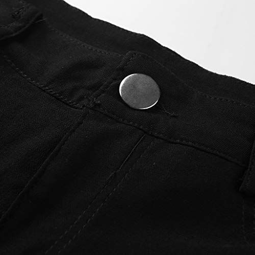 3 TIFENNY+Womens+Elastic+Cropped+Trousers