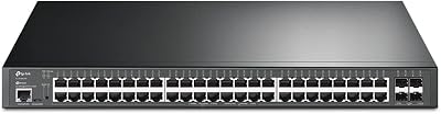 TP-Link SG3452XP 52-Port Gigabit PoE+ Switch 500W 4x 10G SFP+ Managed Rackmount
