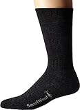 Smartwool Men's New Classic Rib 3-Pair Pack Charcoal Socks LG (Men's Shoe 9-11.5)