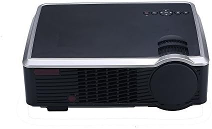 2000 Lumens Video Projector, Dinly LED LCD Full HD 1080P Portable Mini Multimedia Projector HDMI VGA AV USB AUDIO TV for Home Video Movie Bussiness Meeting Black