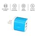 Wall Charger, Vifigen 3-Pack USB 2.1AMP Universal Power Home Travel Wall Charger Dual Port Plug for iPhone 7/7 plus 6/6 plus 5S 5 4S Samsung S5 S4 S3, Note 5, HTC, LG and More Device