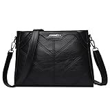 YJYDADA Fashion Women Pure color Leather Crossbody