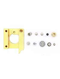 WINGONEER All Metal Mano derecha MK8 Extrusora Marco de aluminio bloque DIY Kit para impresora 3d Reprap i3