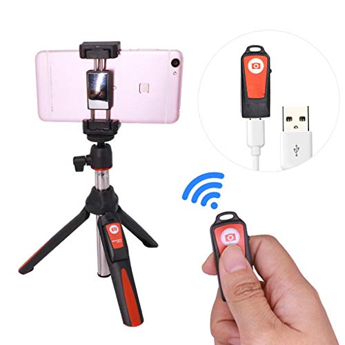 Benro MK10 Selfie Stick Tripod Bluetooth 3.0 Stainless Steel Adjustable Selfie Monopod for iOS/Android - Thumbnail 7