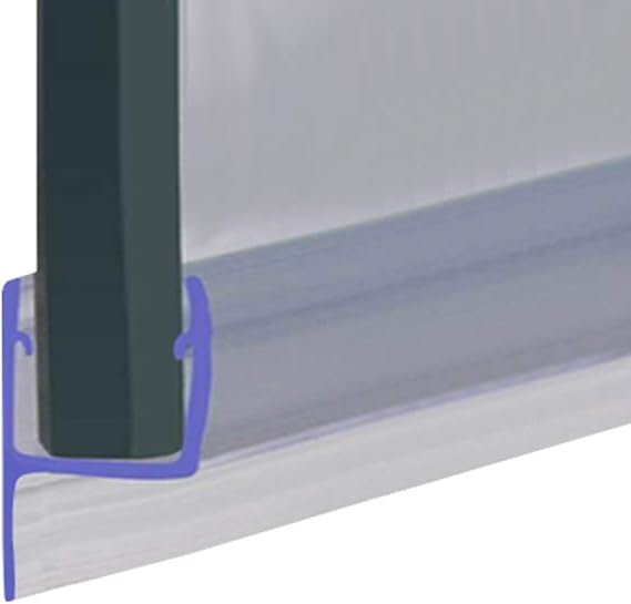 Shower Seal for Screens, Doors or Panels Fits 4, 5 or 6mm Glass