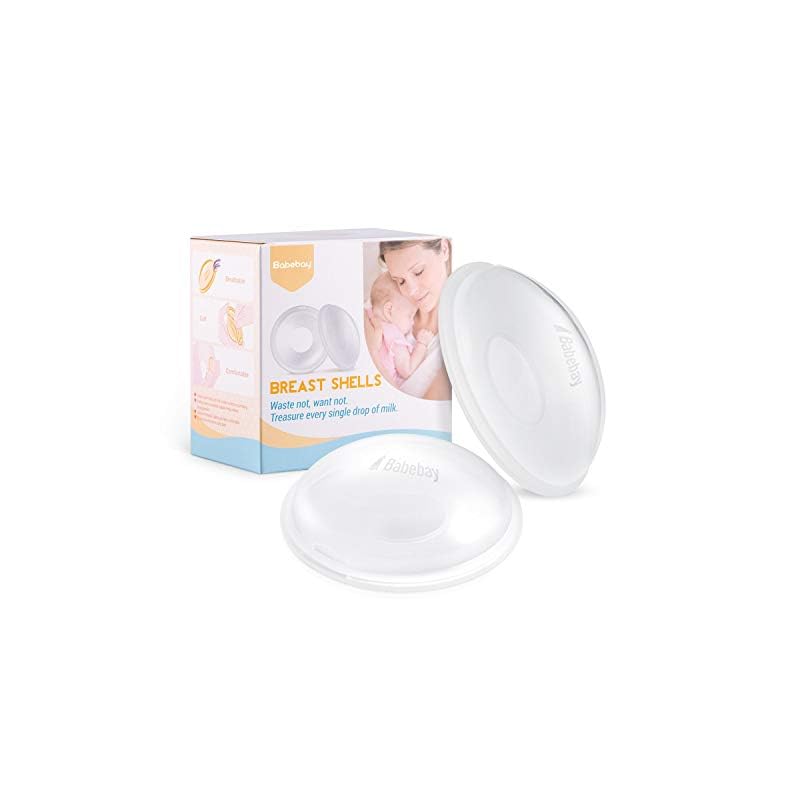 Breast Shells, Nursing Cups, Milk Saver, Protect Sore Nipples for Breastfeeding, Collect Breastmilk Leaks for Nursing…