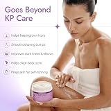 DERMAdoctor KP Bump Eraser Body Scrub 10% AHAs PHAs Keratosis Pilaris Dry Bumpy view 10