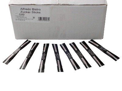 Alfredo Zuckersticks 1000 x 4 g Portionszucker Feinzucker – Bild 3