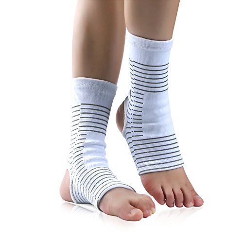 Foot Care Medical Compression Ankle & Foot Support Brace Copper Fiber