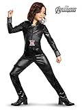Avengers Black Widow Deluxe Costume, Black, Small