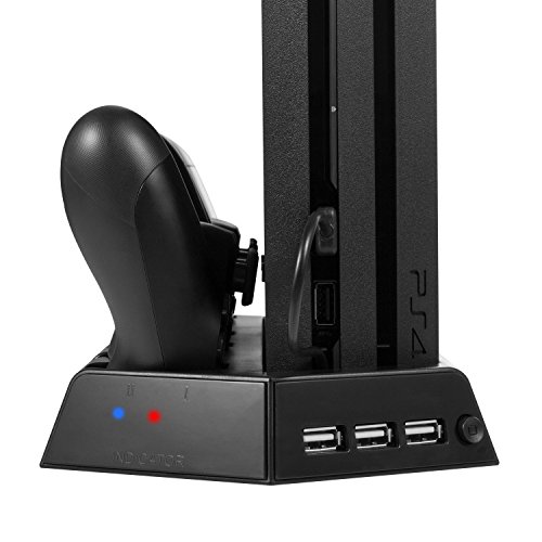 Younik-VG-09-PS4-Pro-Vertical-Stand-Cooling-Fan-with-Dualshock-Controller-Charging-Station-3-Port-USB-Hub-for-PlayStation-4-Pro