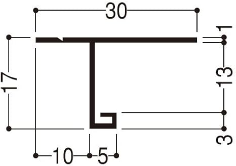 Amazon フクビ化学 F見切 V 12n号 長さ1 m 白 1箱100本価格 Fv12n 継手
