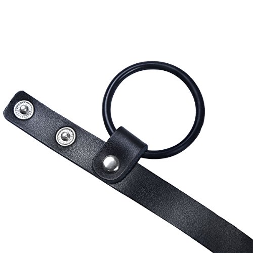 Yizyif Men S Leather Ball Lifter C Strap Thongs Mention Bracelet