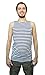 Russian Military Striped Tank Top Sleeveless Shirt Telnyashka (56 - XL, Blue - Navy)