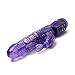 Tirain Rotating Waterproof Vibrator G-spot Clitoris Stimulator Personal Massager for Women Discreet (Purple)