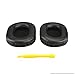 Geekria QuickFit Replacement Ear Pads Compatible with Sony MDR-7506, MDR-V6, MDR-CD900ST Headphones, Ear Cushions (Black)